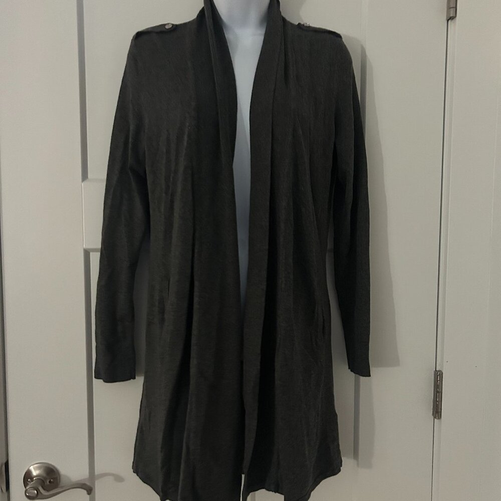White House Black Market Open Cardigan